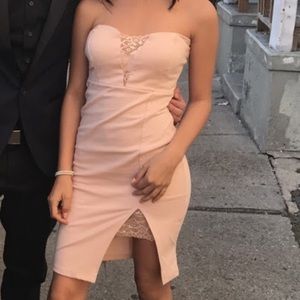 Light pink dress